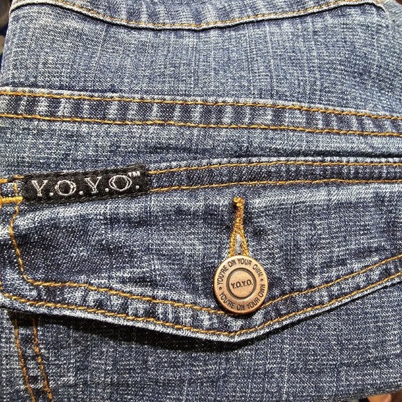 (Size-11) Y.O.Y.O. You're On Your Own Jeans Women Waist 32" - Picture 8 of 14